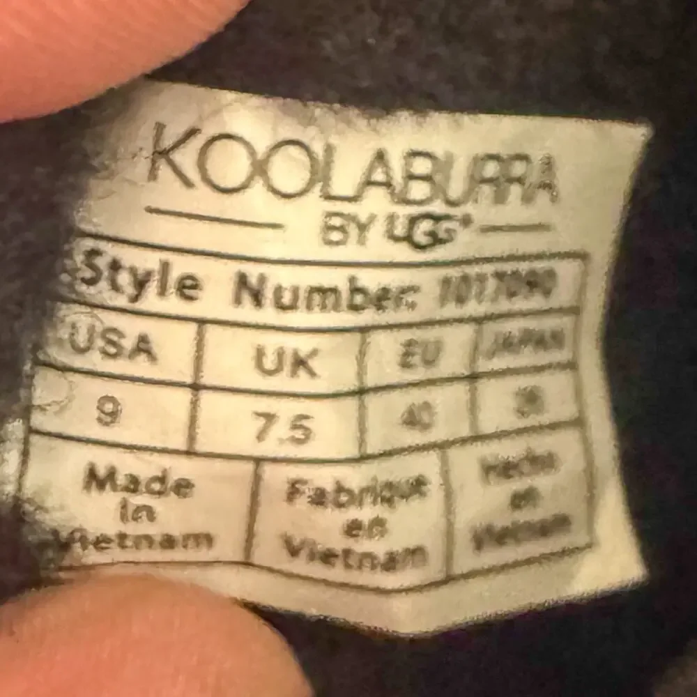 Koolaburra by UGG Black Suede Sherpa Lined Mid Calf Winter Boots Women's Size 9